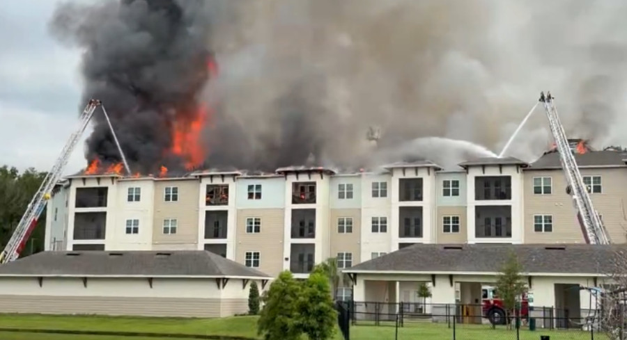 Total Loss Declared After Massive Fire At Pasco County Apartments Displaces 200 Residents Total Loss Declared After Massive Fire At Pasco County Apartments Displaces 200 Residents