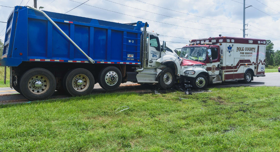 Four Hospitalized After Poinciana Crash Involving Polk County Ambulance