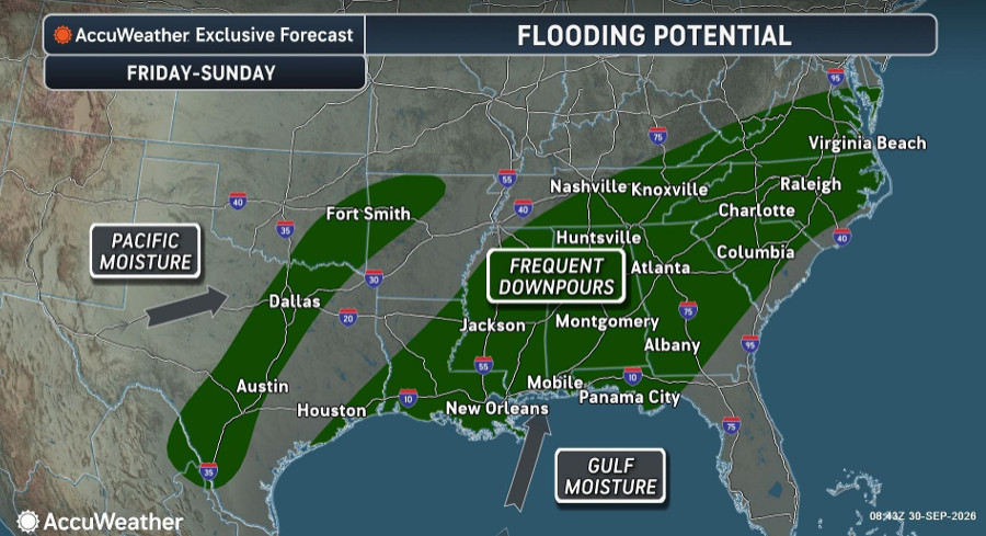 Massive Multiday Storm Targets 30 States With Flash Floods And Heavy Weekend Rains Massive Multiday Storm Targets 30 States With Flash Floods And Heavy Weekend Rains